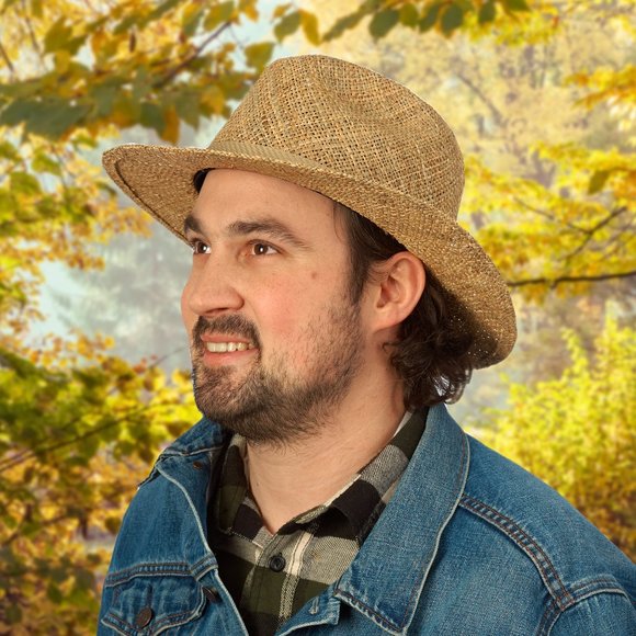 17710 Safari twisted linen straw hat - Picture 8 of 11